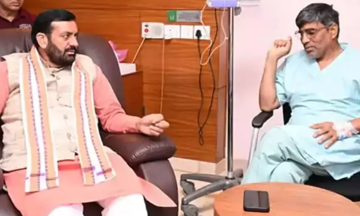 education minister mahipal dhanda illness