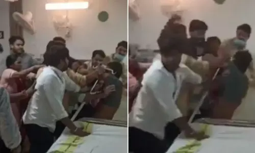 Noida Hospital Viral Video