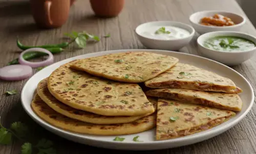 onion paratha recipe pyaz ka paratha