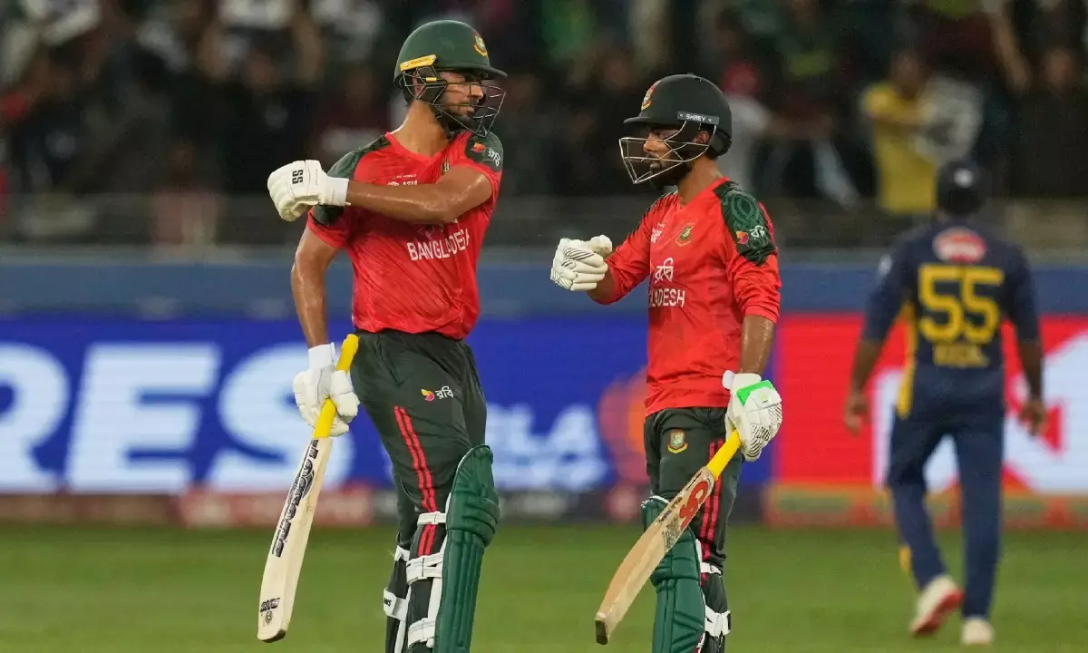 Asia cup BANGLADESH WIN BY 4 WICKETS against srilanka