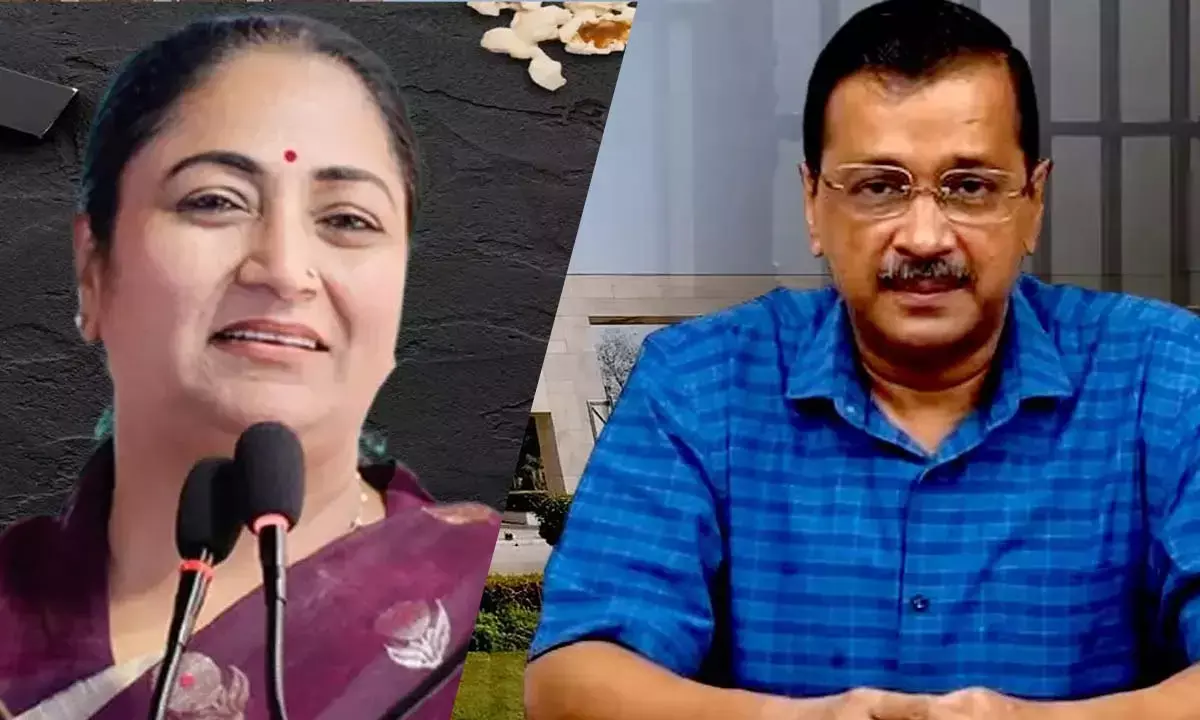 cm rekha gupta vs arvind kejriwal