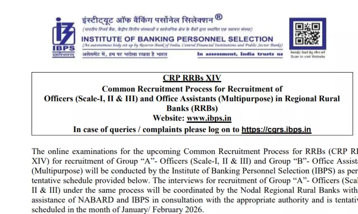 IBPS RRB Recruitment 2025