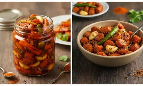 Punjabi Gajar ka Achar how to make carrot pickle