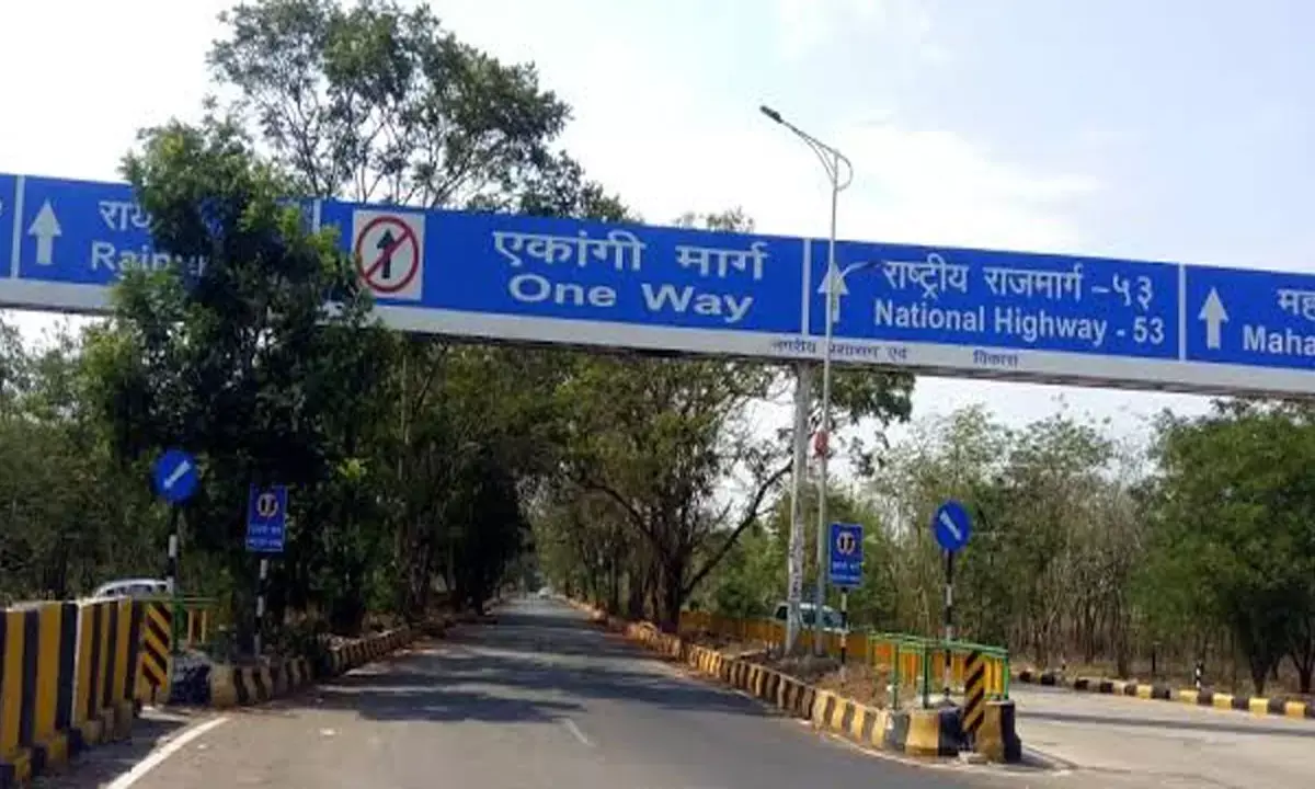 वन- वे हुआ VIP चौक से लेकर एयरपोर्ट तक का रोड