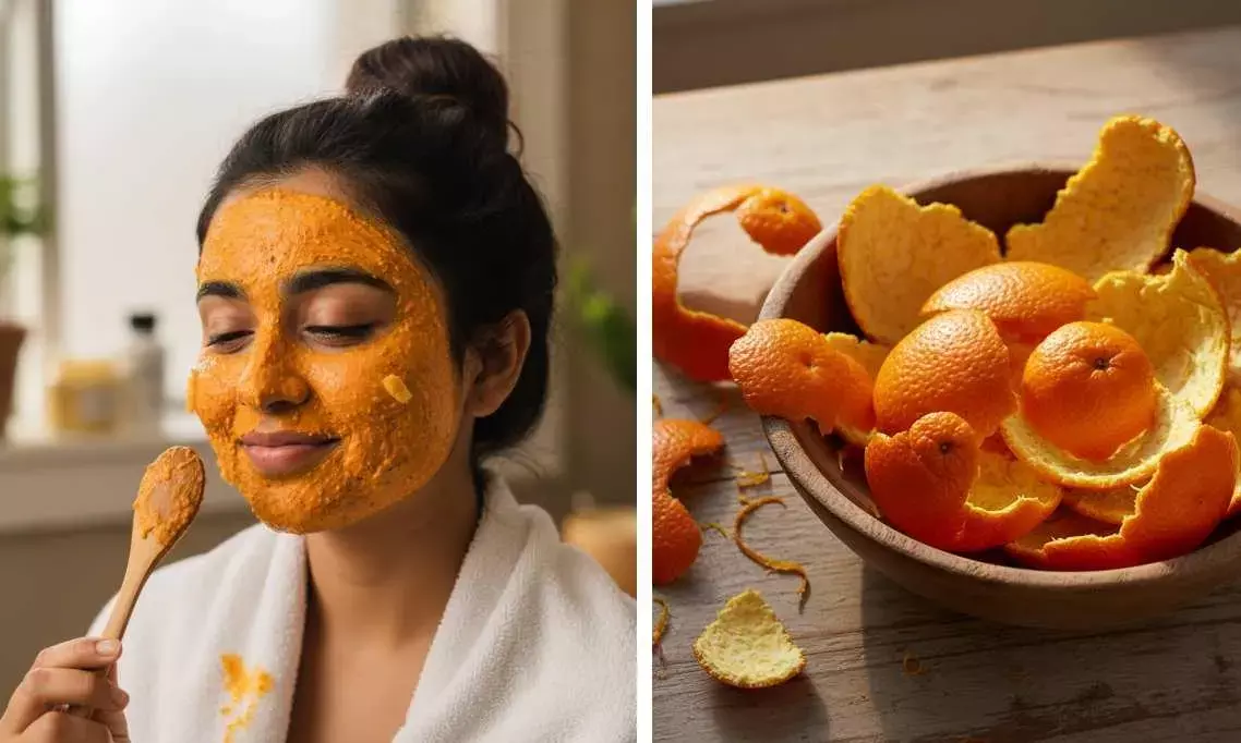 orange peels uses for skin care