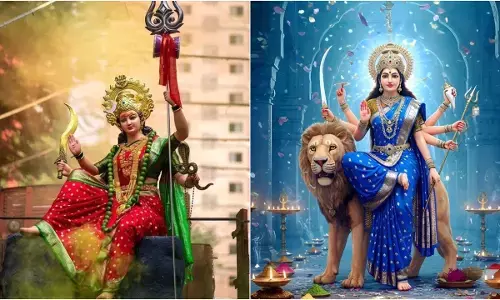 Navratri 2025 WhatsApp Status Photo