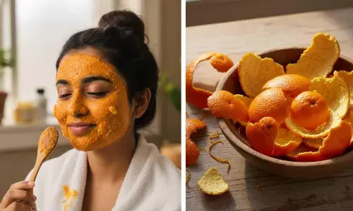 orange peels uses for skin care