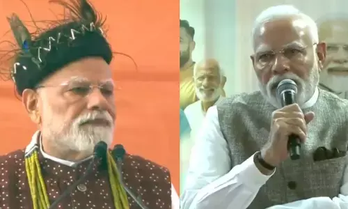 अरुणाचल को सौगात, त्रिपुरा में मंदिर उद्घाटन; ईटानगर में PM मोदी ने व्यापारियों से की बात।