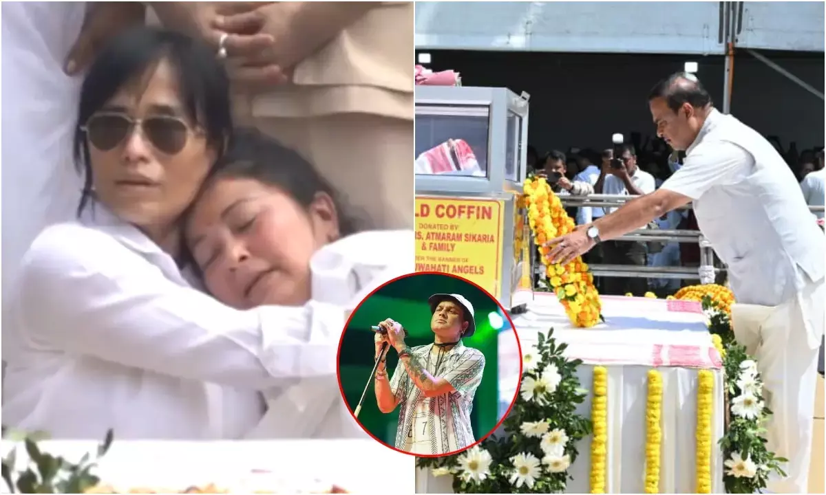 जुबीन गर्ग का राजकीय सम्मान के साथ हुआ अंतिम संस्कार जुबीन गर्ग का राजकीय सम्मान के साथ हुआ अंतिम संस्कार