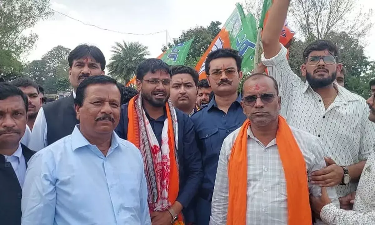 भाजयुमो प्रदेश अध्यक्ष राहुल टिकरिहा