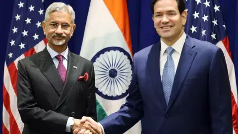 India US Relations, H1B Visa, S Jaishankar, Marco Rubio, US News, Trump Tariff