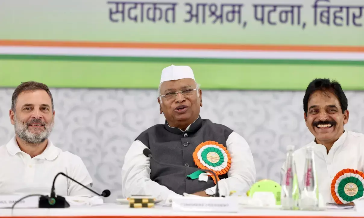 Congress CWC Meeting Bihar