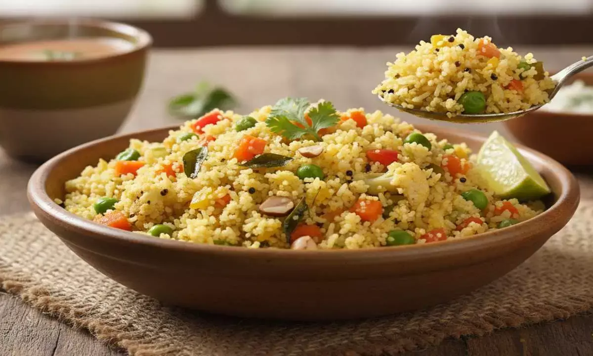 how to make vegetable upma