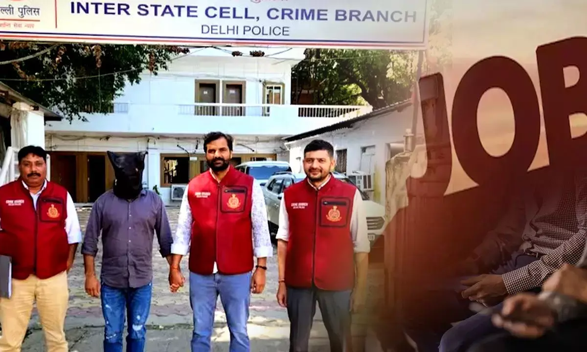 delhi police crime branch busted fake jobs company Mastermind arrested