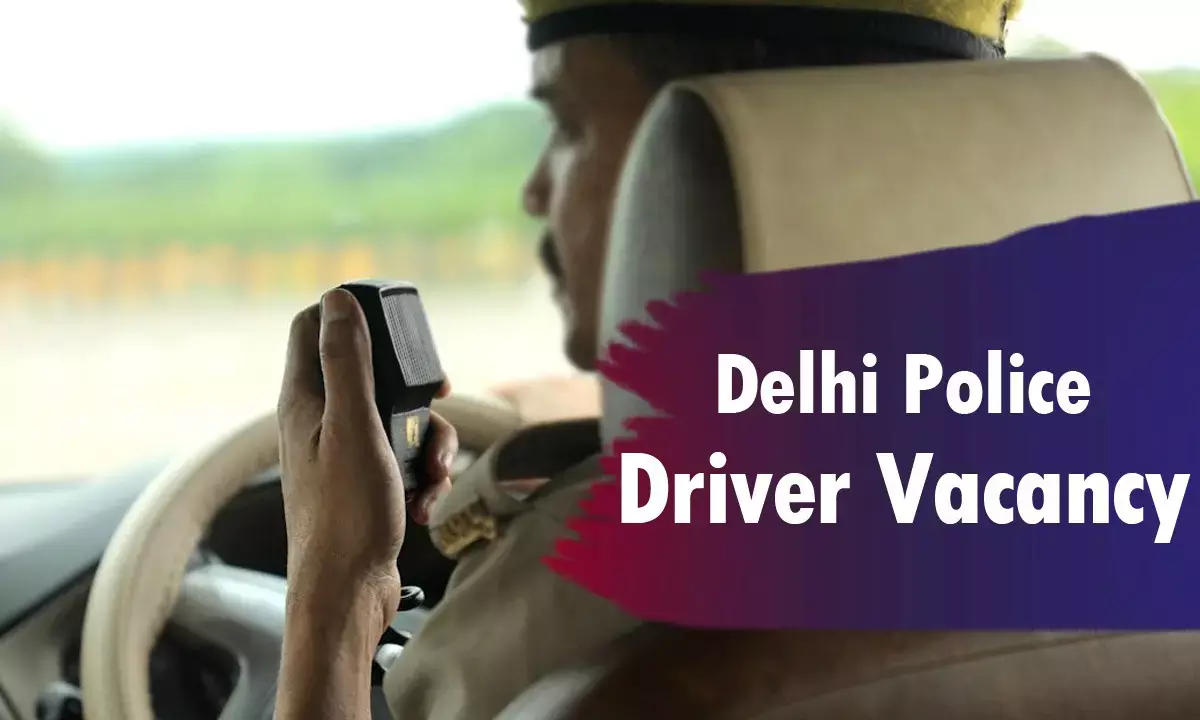 Delhi Police Driver Vacancy 2025