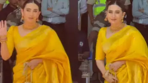 एक्ट्रेस करिश्मा कपूर ट्रडिशनल लुक