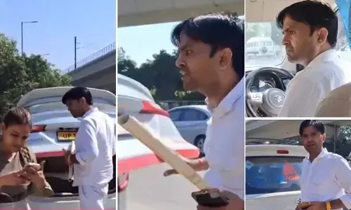 Cab Driver threatened Girl Arrested