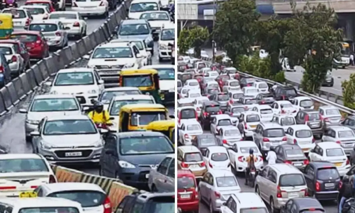 Number of vehicles decreased in Delhi