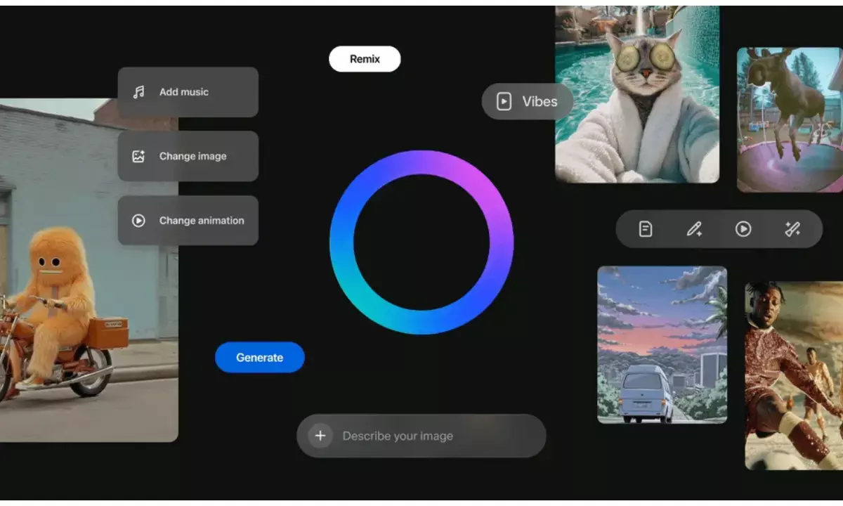 Meta Launches Vibes Feed