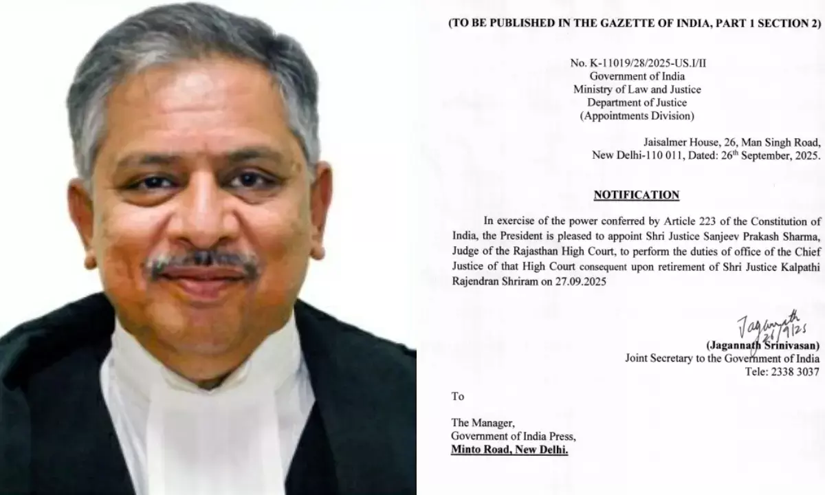Justice Sanjeev Prakash Sharma