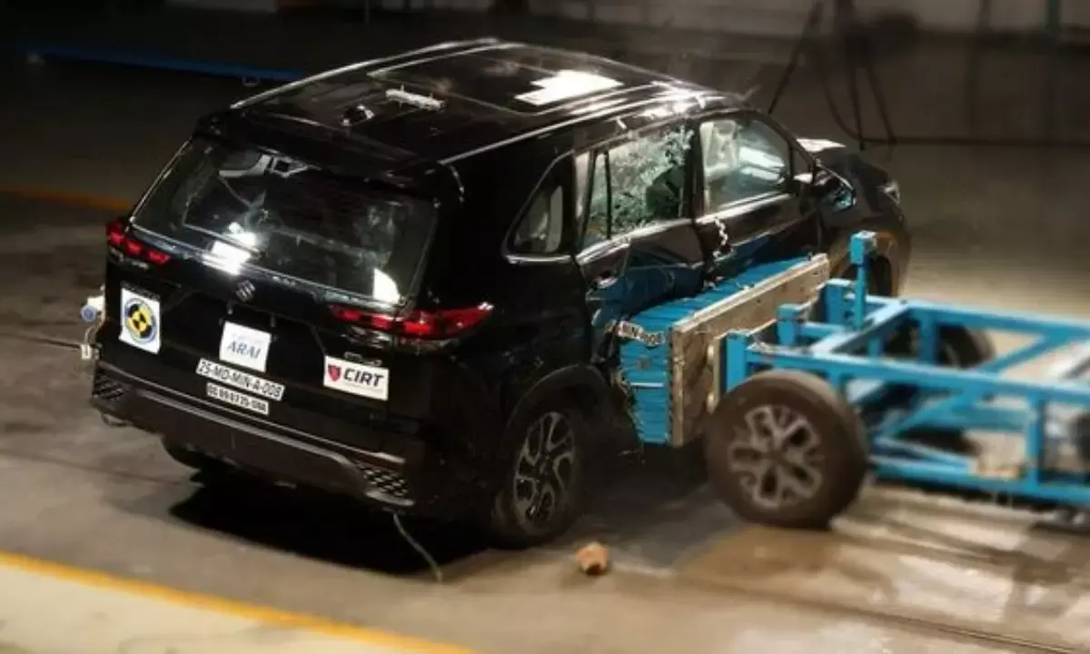 maruti-invicto get 5 star rating in bharat ncap test details