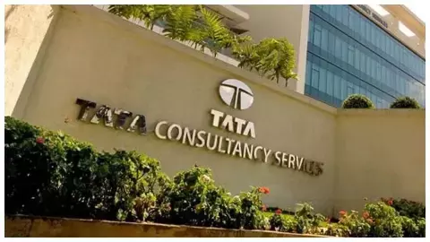 tcs share price today
