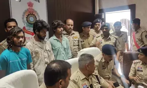 आरोपियों को पुलिस ने किया गिरफ्तार