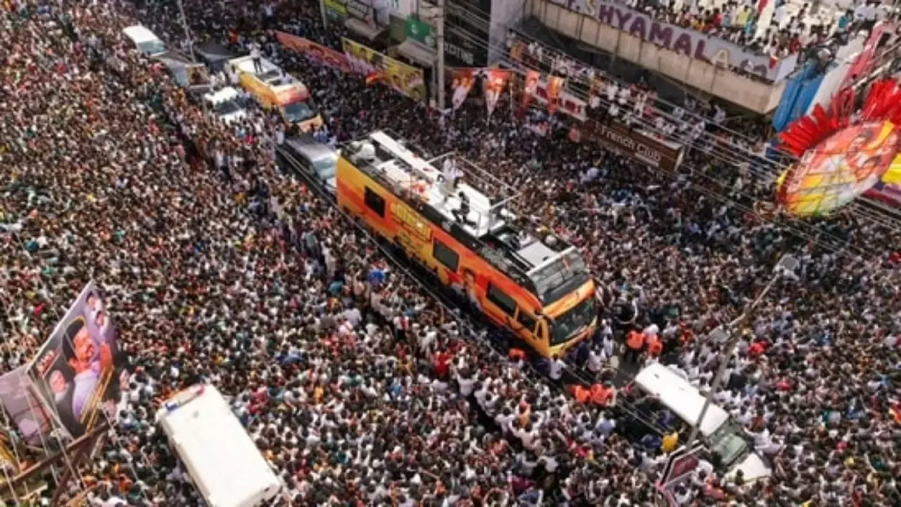 Tamil nadu Actor Vijay Rally stampede news
