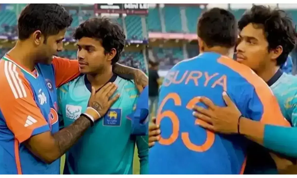 Suryakumar yadav dunith wellalage