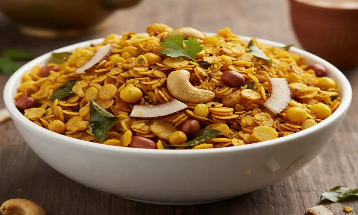 Millets chivda recipe