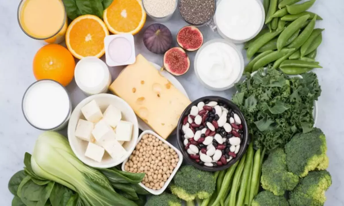 calcium rich veg foods