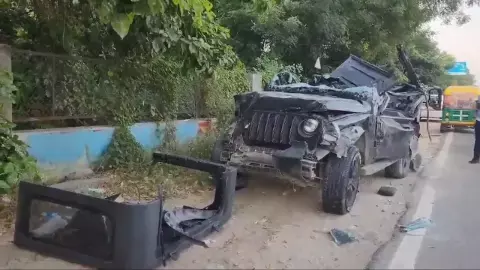 Gurugram Accident, Delhi Jaipur Highway, Road Accident, Gurgaon News