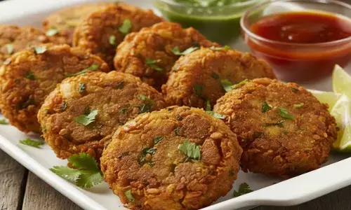 how to make poha cutlet