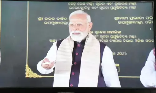 पीएम मोदी ने झारसुगुड़ा से वर्चुअली किया शिलान्यास
