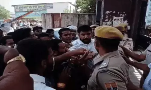 Ajmer Engineering College protest