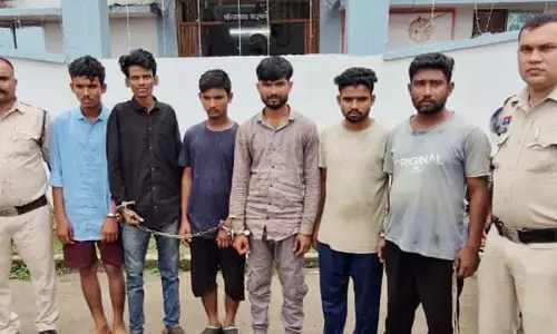 6 आरोपी गिरफ्तार, CCTV फुटेज से पकड़ा गया गिरोह