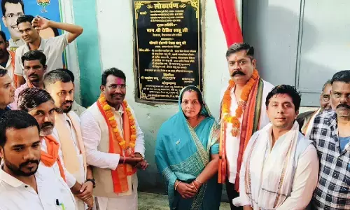 MLA रोहित साहू ने 31 लाख रुपए के कार्यों का किया लोकार्पण