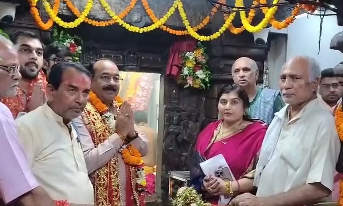 उपमुख्यमंत्री अरुण साव ने की पूजा-अर्चना