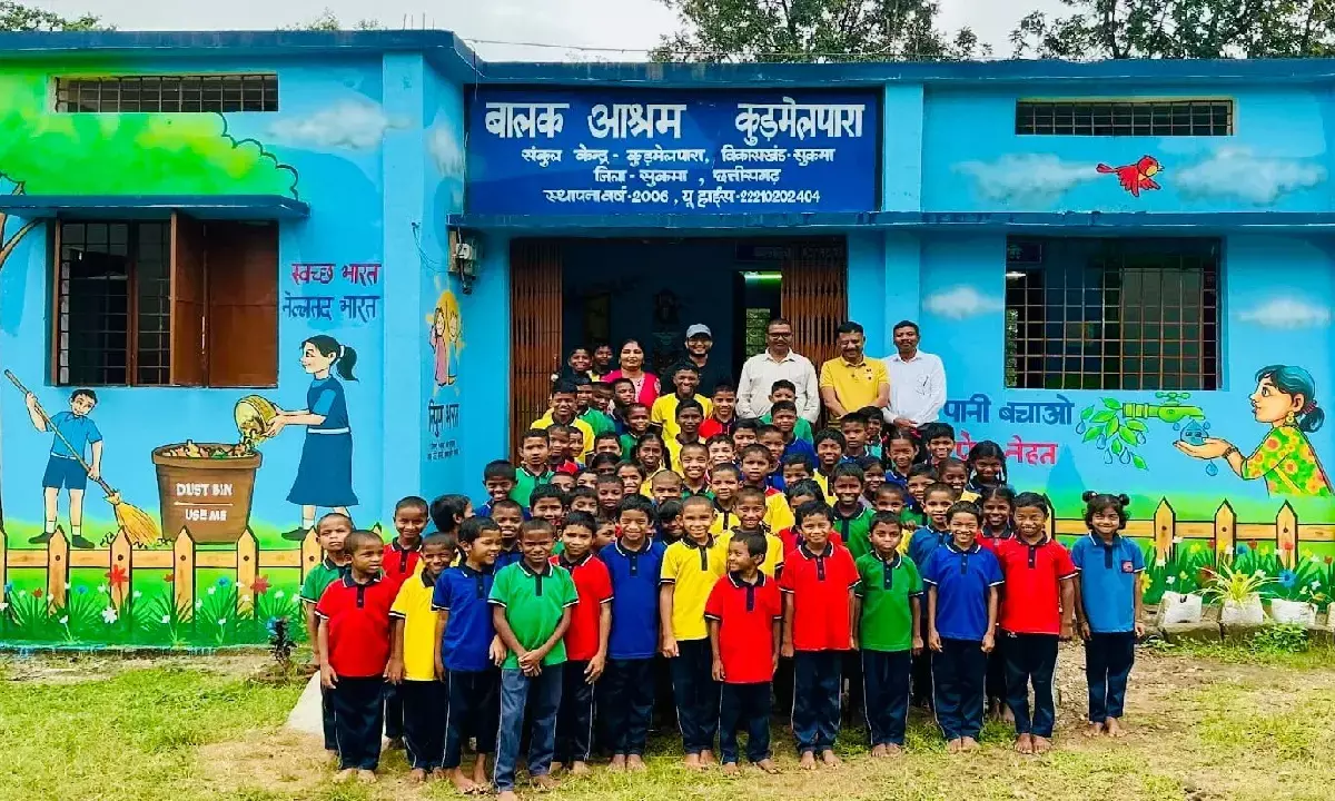 शिक्षा को दीवारों पर उतारने की पहल : कलेक्टर की पहल पर 90 स्कूलों में सिखाई जा रही बाला पेंटिंग