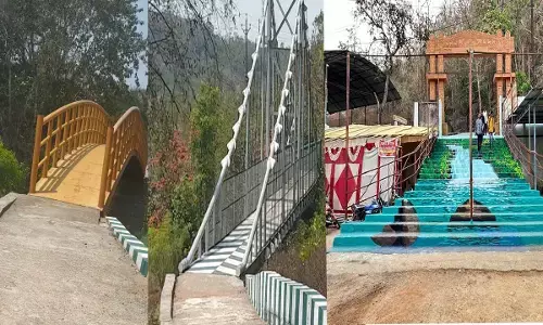 डोंगरगढ़ परिक्रमा पथ में 31 देवियों के दर्शन :  हावड़ा के तर्ज पर बनाए सात ब्रिज