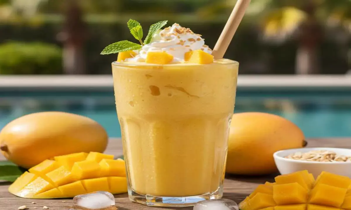 Mango Smoothie recipe in hindi