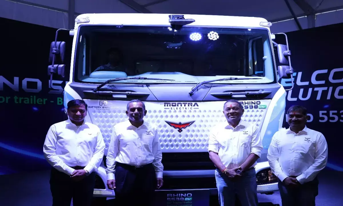 Montra Electric truck Rhino 5538 EV 4x2 TT launch check details