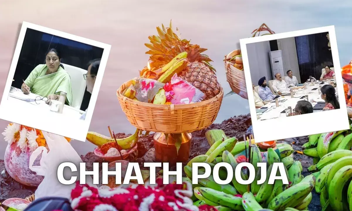 Chhath Preparations in Delhi