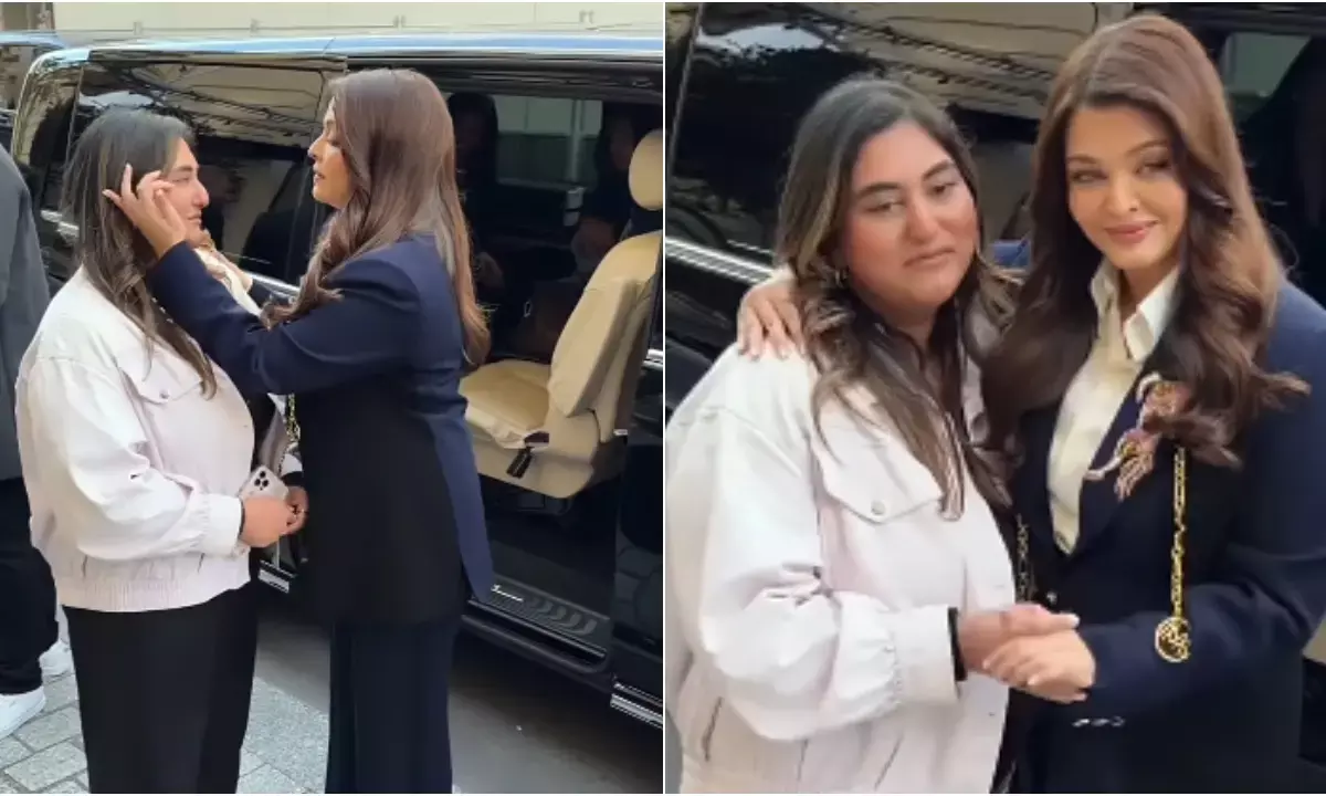 ऐश्वर्या राय बच्चन को देखते ही रोने लगी फैन, एक्ट्रेस ने गले लगाकर पोछे आंसू, Video viral