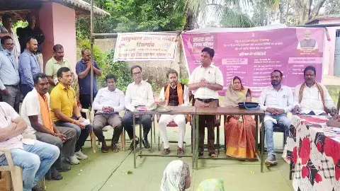 रिसगांव में सास-बहू सम्मेलन और स्वास्थ्य शिविर