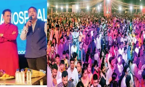 ललित महल में रास गरबा : आस्था से सजा रास गरबा मंडप, पूजा-अर्चना के साथ आगाज