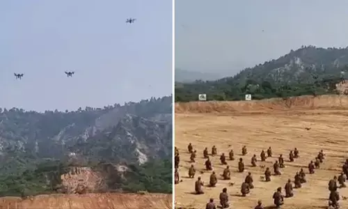 Army drone exercises