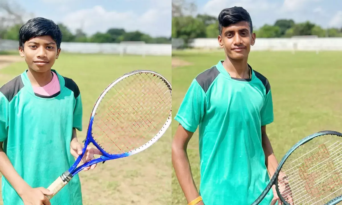 दो बालकों का नेशनल लॉन टेनिस स्पर्धा में हुआ चयन