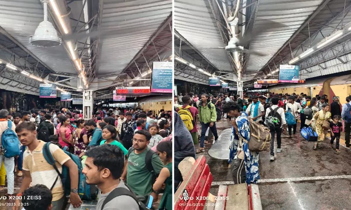 शारदीय नवरात्रि में उमड़ी श्रद्धालुओं की भीड़ : मां दंतेश्वरी के दर्शन को जान जोखिम में डाल रहे लोग, नहीं चल रही स्पेशल ट्रेन