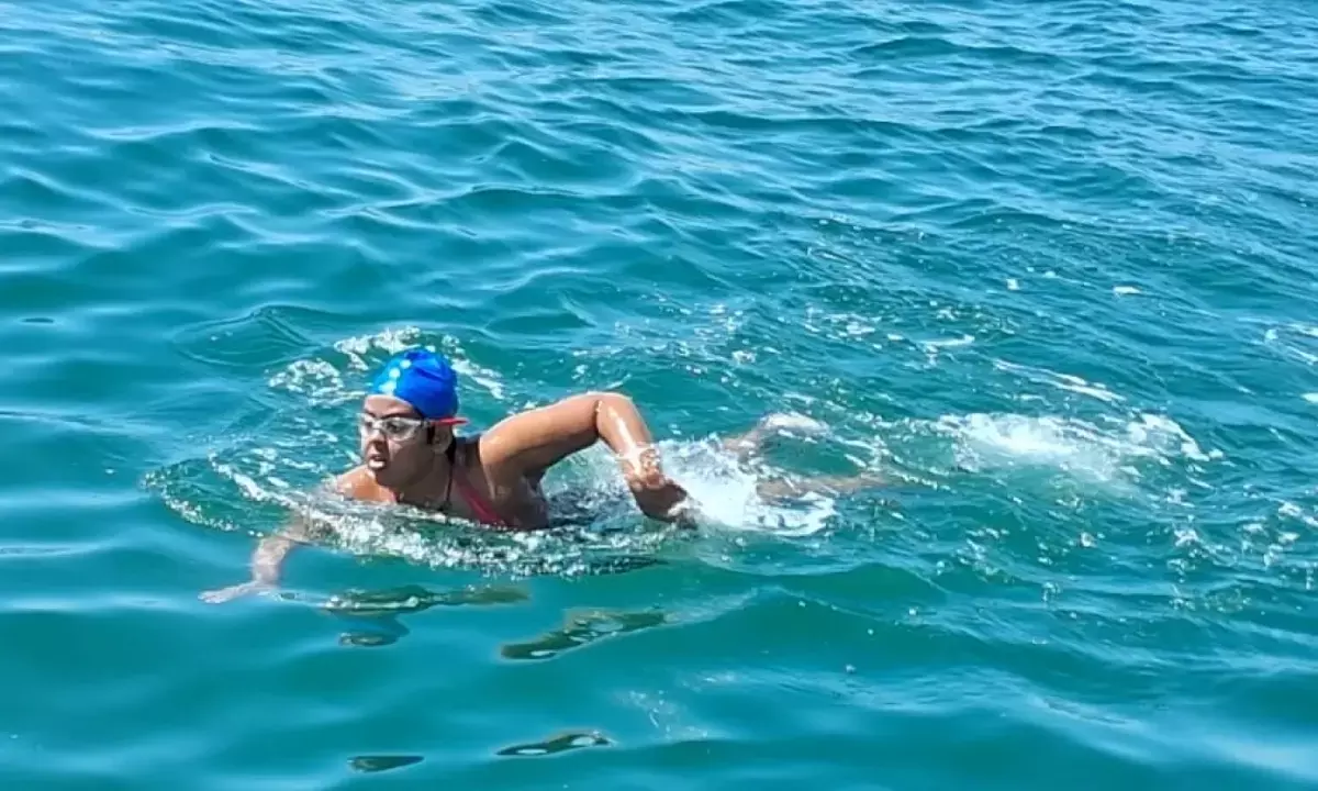 Jiya Rai Catalina Channel, Indian swimmer Jiya Rai, Catalina Channel swim 2025,